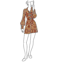 Load image into Gallery viewer, The Annabelle Hostess Dress - Mini