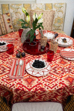 Load image into Gallery viewer, The Isabelle Napkin, Chestnut Stripe — Set of 4

