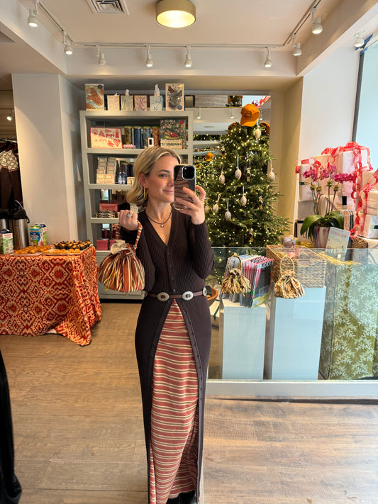 The Isabelle Pareo —  Chestnut Stripe