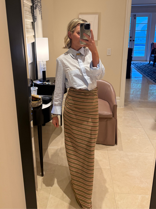 The Isabelle Pareo — Winter Stripe