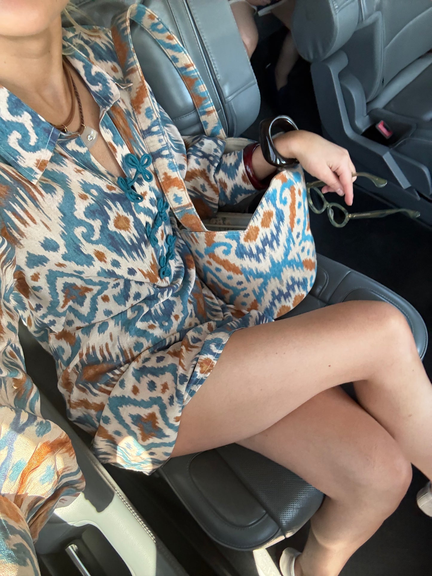 The Annabelle Azure Tote