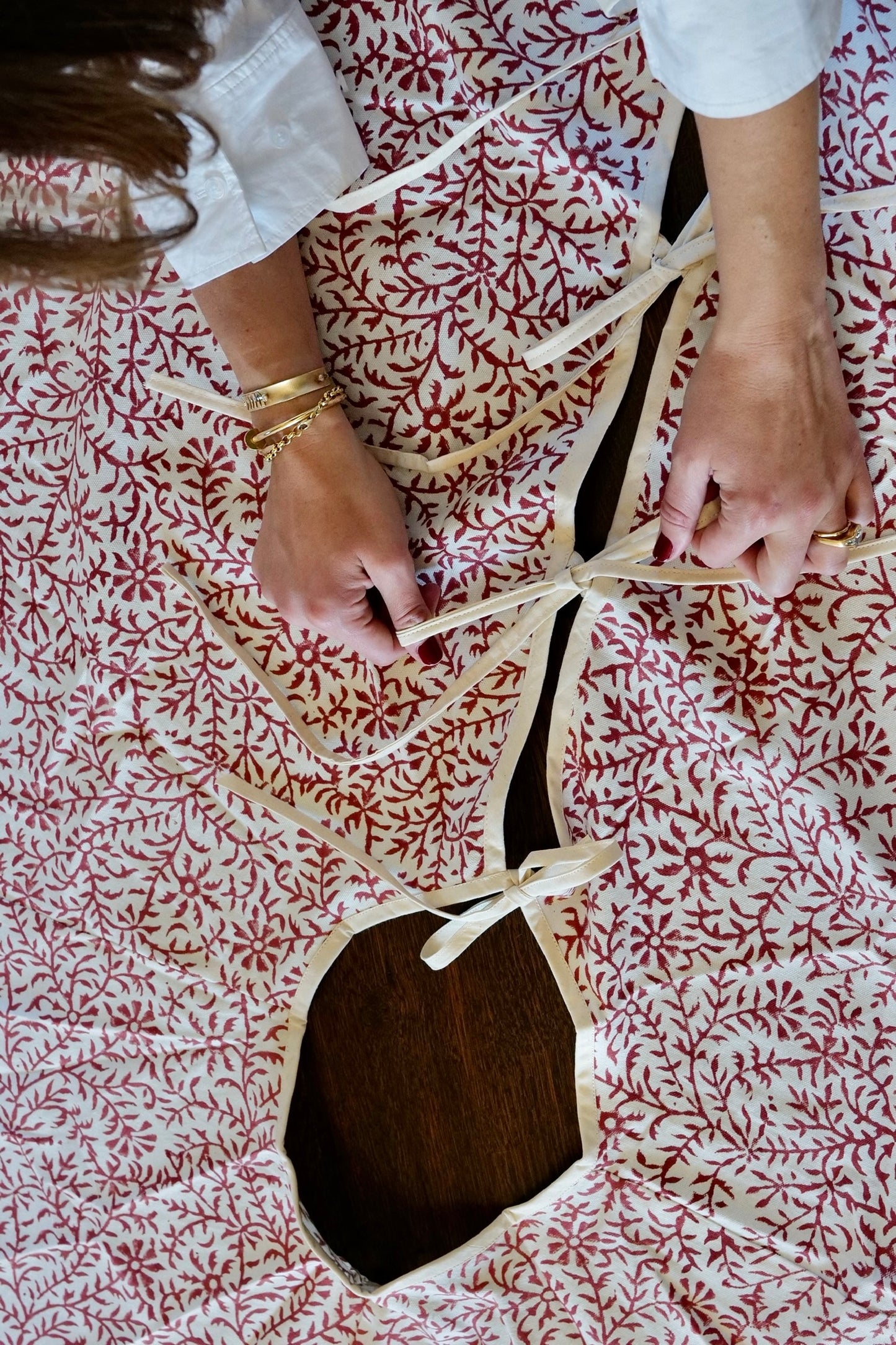 The Flora Christmas Tree Skirt